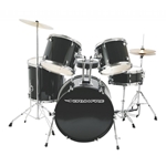 DZDK7500 Complete 5-Piece Drum Set w/Hardware & Cymbals