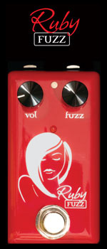 RUBY Fuzz Seven Sisters Effects Pedal