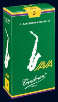 Vandoren Java Alto Saxophone Reeds; 10 Box