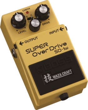 Boss SD-1W Waza Craft Super OverDrive Guitar Effects Processor