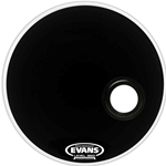 Evans EMAD Black Resonant Bass Drum Head