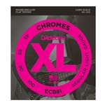 D'Addario ECB81 Chromes Flat Wound 45-100 Bass String Set