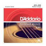 D'Addario EJ17-3D 3-Pack Phosphor Bronze Medium Acoustic Guitar String Set