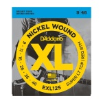 D'Addario EXL125 Nickel Wound Super LIght Top/Regular Bottom Electric Guitar String Set