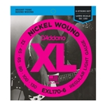 D'Addario EXL170-6; 6-String Regular Light Gauge Long Scale Bass Guitar String Set