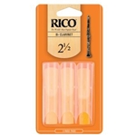 Rico RCA0325 Bb Clarinet Reeds #2.5 -3 Pack-