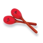 Latin Percussion Wood Maracas; CP281