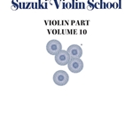 Suzuki Violin School, Violin Part Volume 10; 00-0226