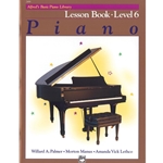 Alfred Lesson Book Level 6; 00-2498