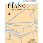 Faber Adult Piano Adventures All-In-One Lesson Book 2; FF1334