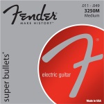 Fender 3250 Super Bullets Medium Electric Guitar String Set