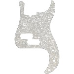 Fender Precision Bass Pickguard 13-Hole Modern Style White Moto