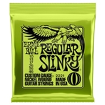 Ernie Ball Regular Slinky Nickel Wound Electric Guitar Strings - 10-46 Gauge