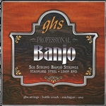 GHS PF120 6-String Banjo Stainless Loop End String Set 11-45