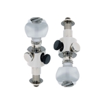 Schaller 610 Pair of Banjo D-Tuners; Nickel