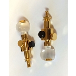 Schaller 612 Pair of Banjo D-Tuners; Gold