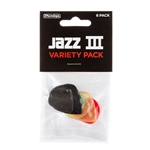 Jim Dunlop PVP103 Jazz III Variety Pick Pack