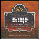 GHS PF145 5-String Banjo Medium Light Gauge String Set