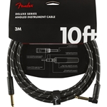 Fender Deluxe Series 10ft Str/Str Instrument Cable