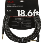 Fender Deluxe Series 18.6ft Str/Ang Instrument Cable