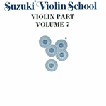 Suzuki Violin School, Violin Part Volume 7; 00-0156S