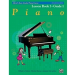 Alfred's Basic Graded Piano Course, Lesson Book 3 Grade 1; 20183UK