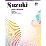 Suzuki Viola School, Viola Part Book and CD Volume 1; 00-40685