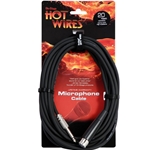 On-Stage Hot Wires 20ft F-XLR to M-1/4" Microphone Cable