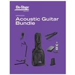 On Stage Acoustic Guitar Bag & Accessory Bundle; GPK1000