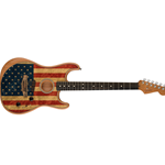 Fender American Acoustasonic Stratocaster Flag Limited Edition Acoustic/Electric Guitar