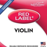 Super Sensitive Red Label Violin String Set