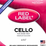 Super Sensitive Red Label Cello String Set