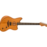 Fender American Acoustasonic Jazzmaster All-Mahogany Acoustic/Electric Guitar