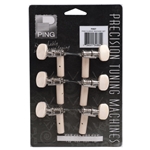 Ping P2627 Ukulele Friction Style Machine Head Set