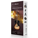 Alvarez Regent RF26SSB-AGP OM/Folk Acoustic Guitar Starter Pack