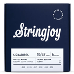 Stringjoy Signature Heavy-Bottom Nickel Wound Electric Guitar String Set