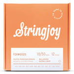 Stringjoy Foxwoods Coated Balanced Tension 12-String Phosphor Bronze Acoustic Guitar String Set