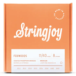 Stringjoy Foxwoods Coated Balanced Tension Phosphor Bronze Mandolin String Set
