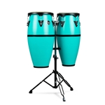 Latin Percussion 10"&11" Discovery Conga Set w/Stand