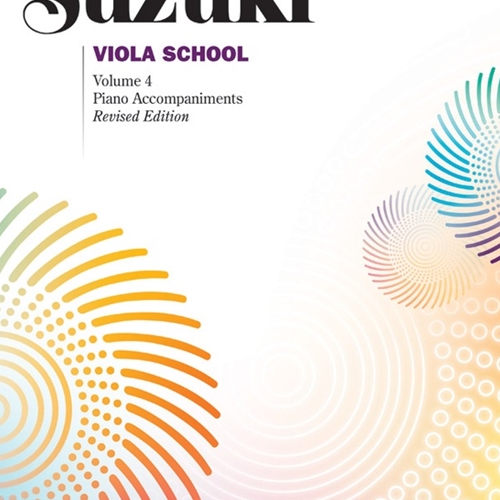 Suzuki Viola School 4冊セット Hugo Helmer Music, Inc. - Suzuki Viola School, Piano Part Volume 4