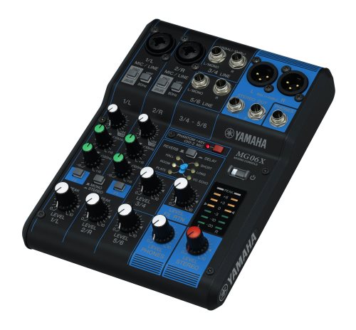 Hugo Helmer Music, Inc. - Yamaha MG06X 6 Channel Mixing Console