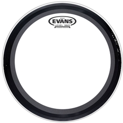 Evans BD22EMAD 22" EMAD Clear Batter Bass Drum Head