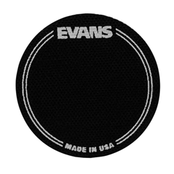 Evans EQPB1 Black Nylon Bass Drum Patch (2ea)
