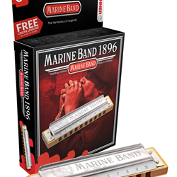 Hohner Marine Band 1896 Classic Diatonic Harmonica