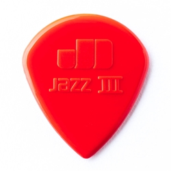 Jim Dunlop 47P3N Jazz III Red Nylon - 6 Pack -