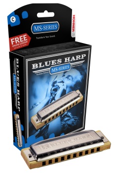 Hohner Blues Harp MS Diatonic Harmonica