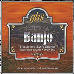 GHS PF150 5-String Banjo Light Gauge Phosphor Bronze String Set