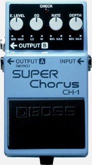 Boss CH-1 Stereo Super Chorus Guitar Effects Pedal