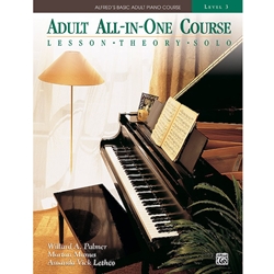 Alfred Adult All-in-One Piano Course Book 3; 00-14540