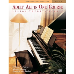 Alfred Adult All-In-One Piano Course Book Level 1; 00-5753